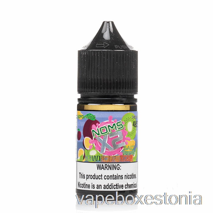 Vape Box Estonia Kiivi Kannatusvilja Nektariinisool - Nomenon E-vedelikud - 30ml 48mg